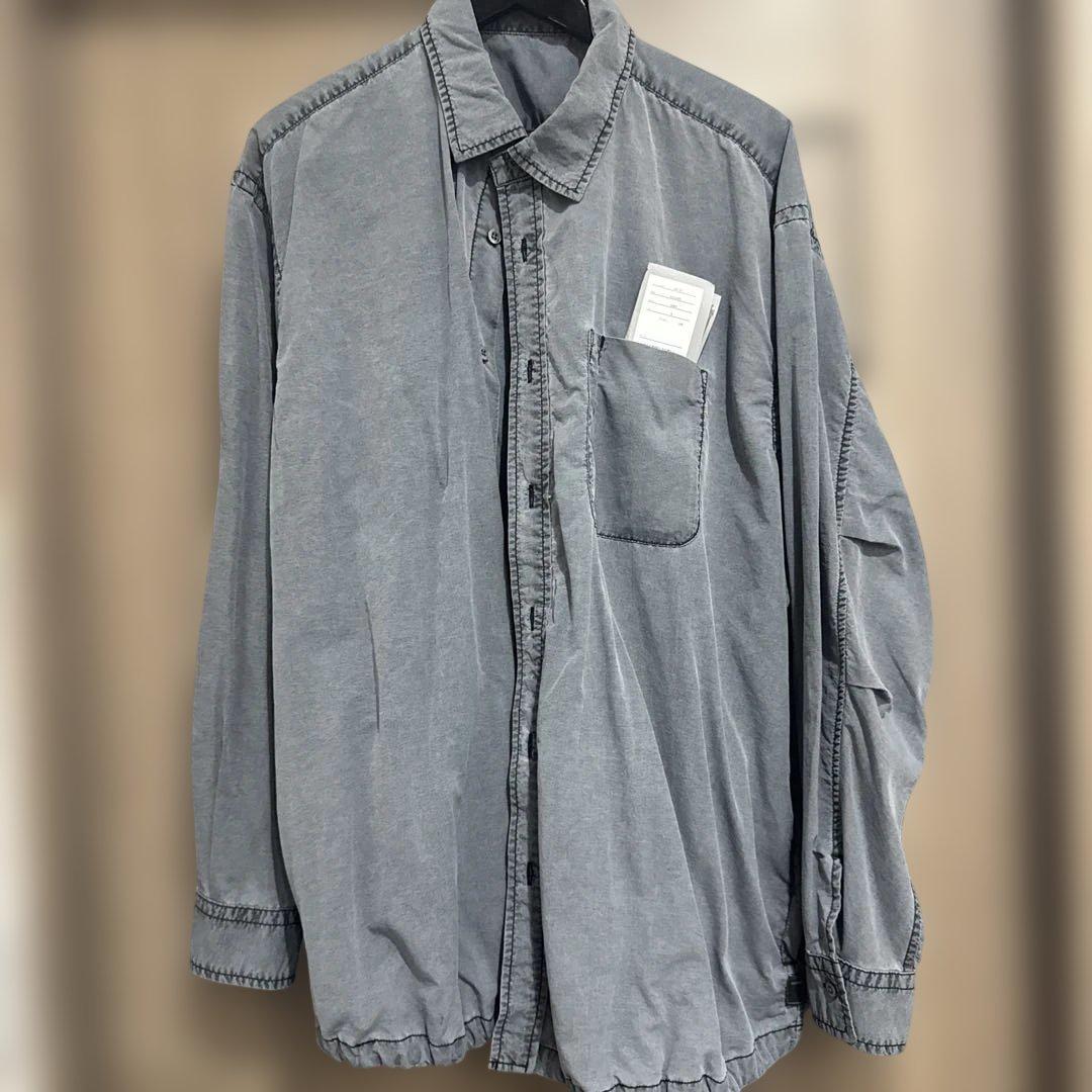 新品 BROCHURE シャツ B.H.O.D.SHIRTS グレー S