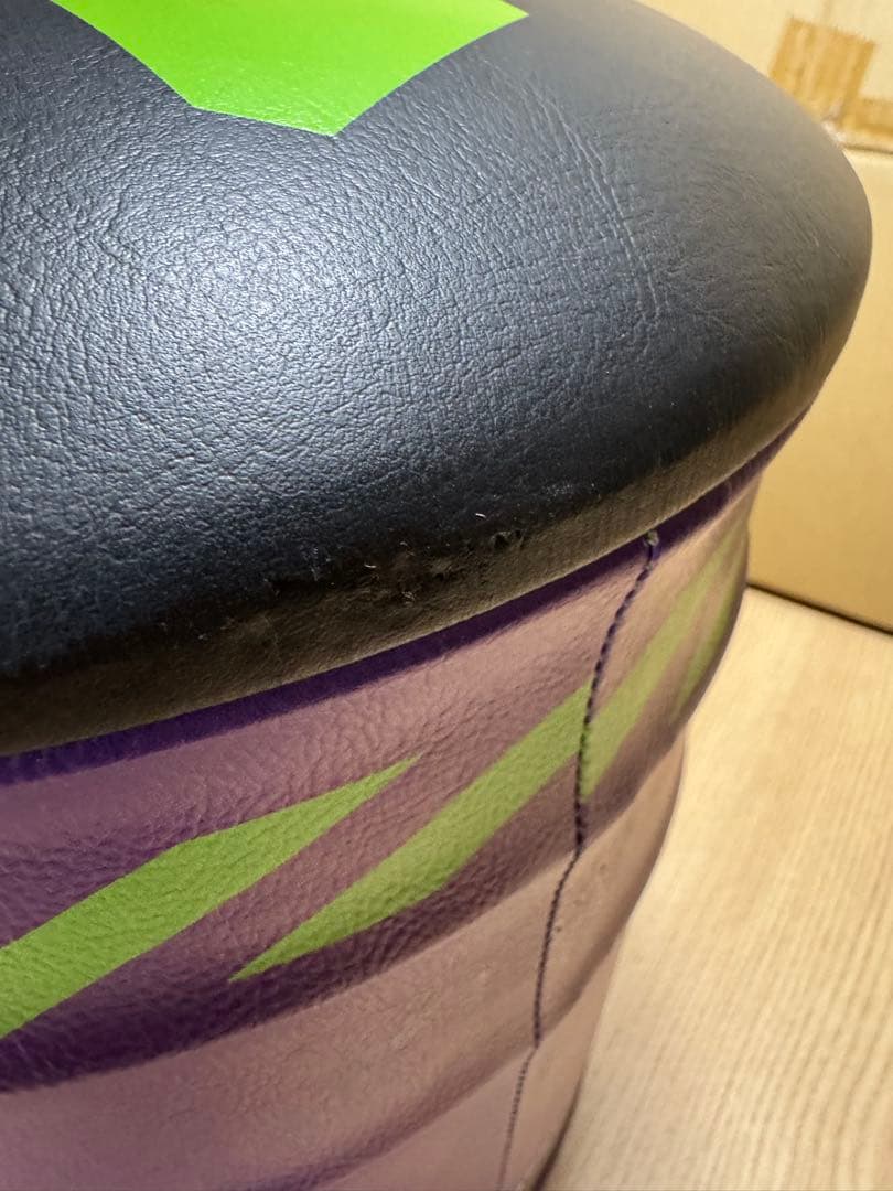 エヴァンゲリオン　ペール缶　初号機　A.T.FIELD 椅子　イス　3個セット