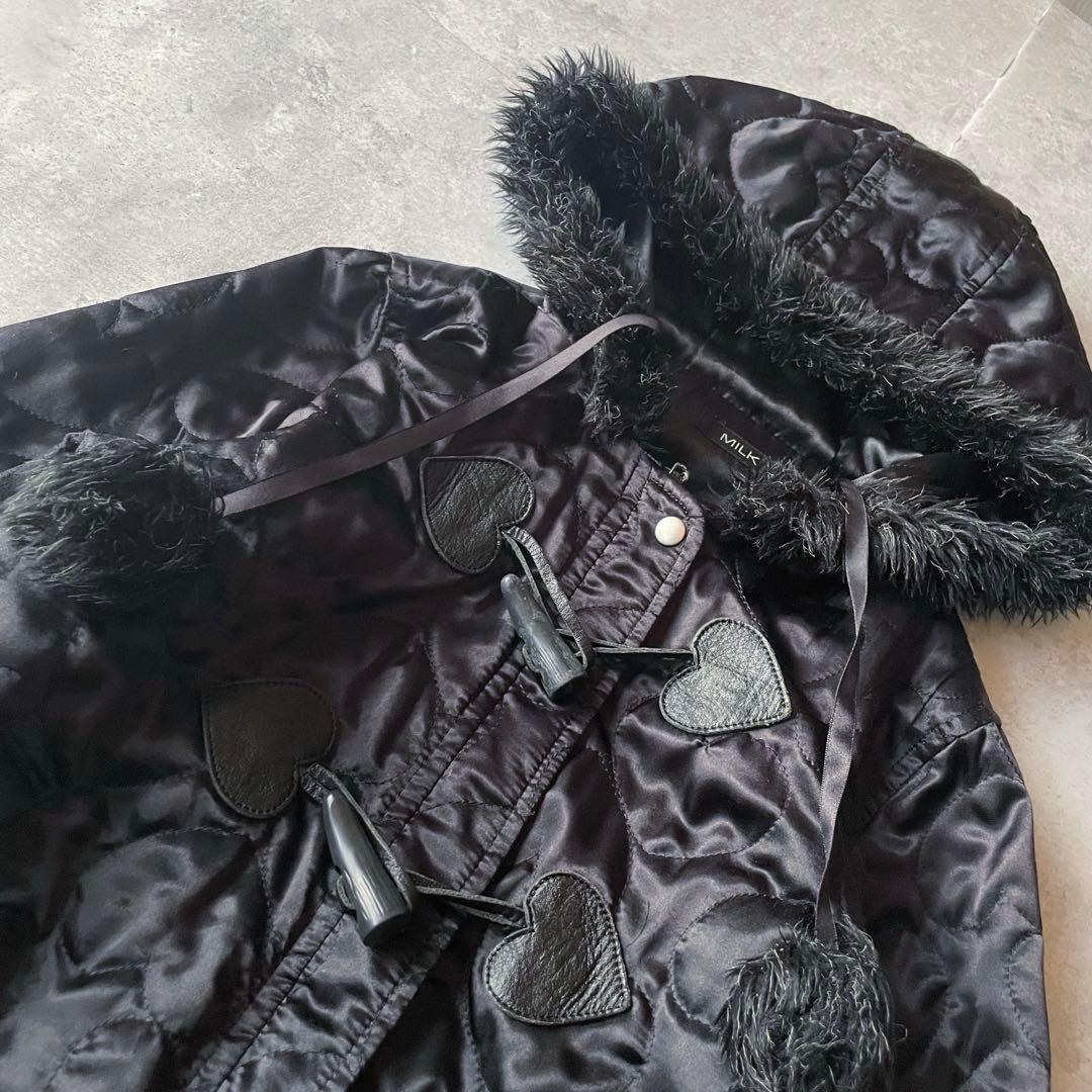 00s archive ファージャケット 短丈 ハート柄 y2k 平成ギャル - メルカリ