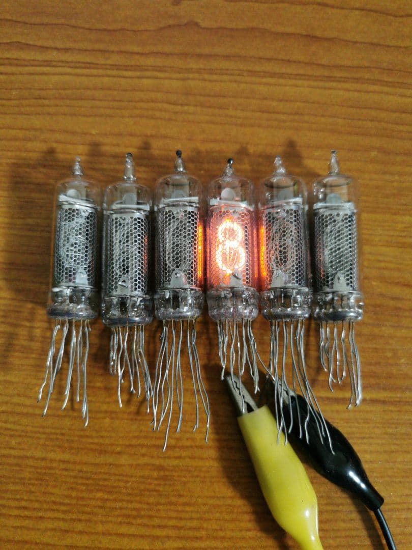 【6本セット】値下げ中！ ニキシー管 IN-16 動作確認済み 6本セットニキシー管 IN-16 動作確認済み 6本セットニキシー管 IN-