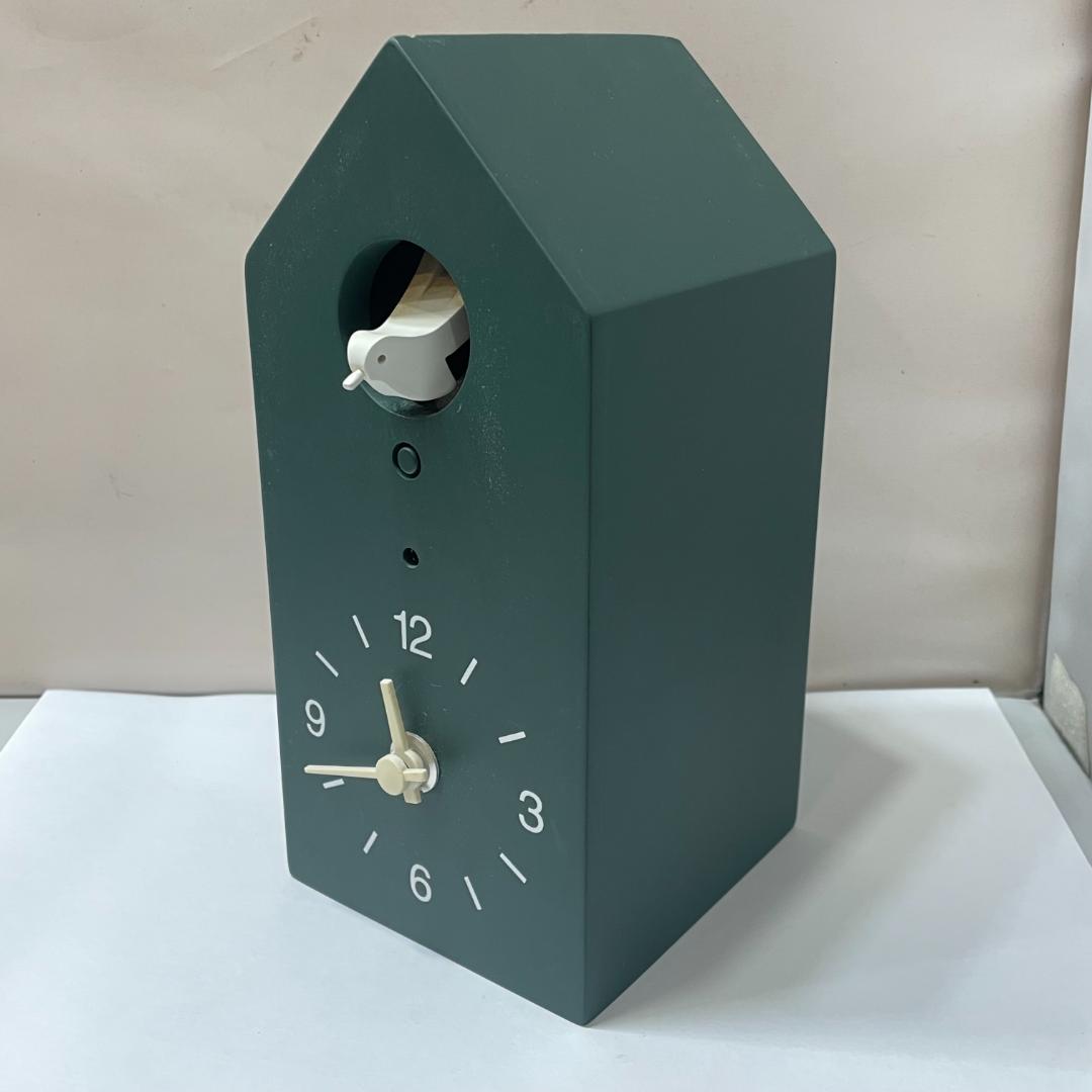 ▽無印良品 鳩時計 グリーン 限定カラー - メルカリ