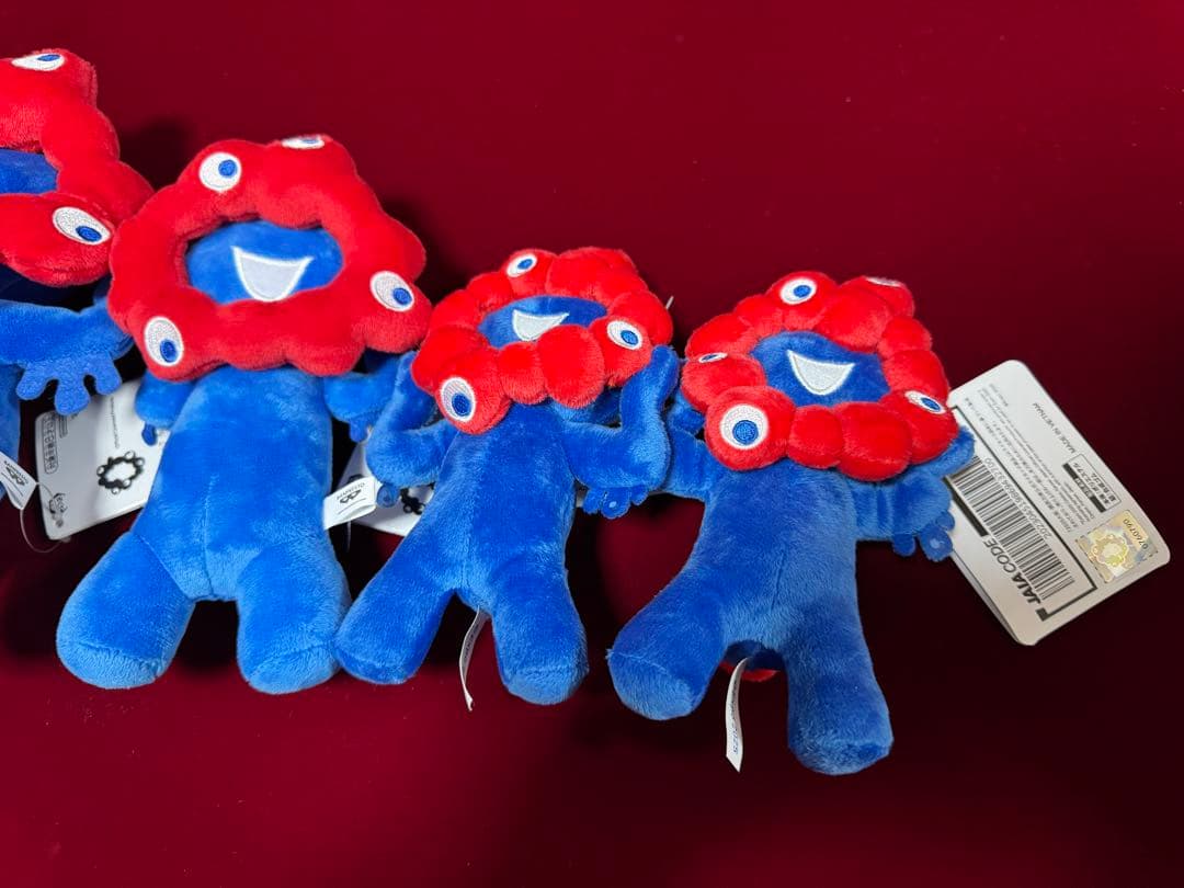 ミャクミャクぬいぐるみ４体セット