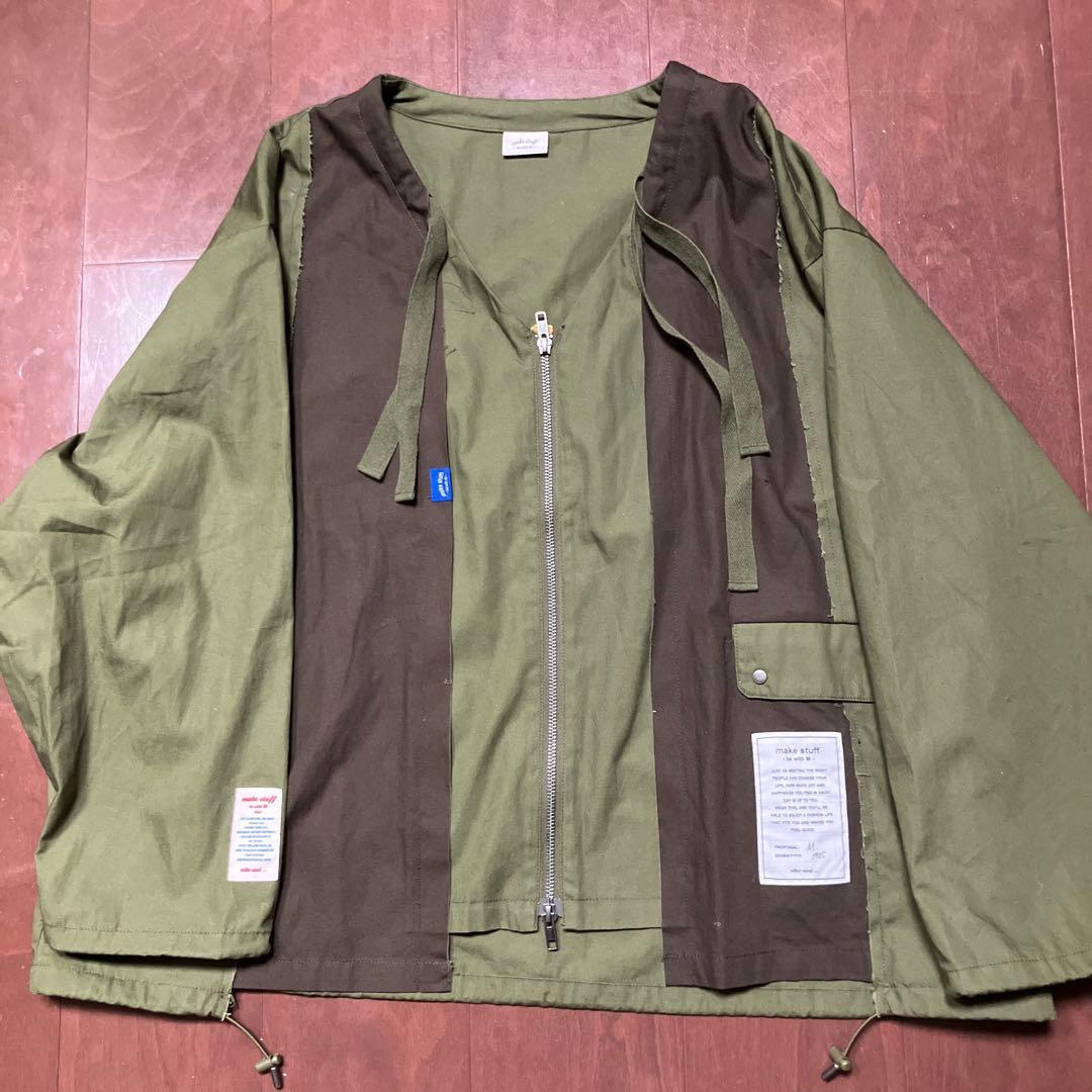 新品ニコアンド[be with M]Misayoミリリメイクジャケットカーキ - メルカリ