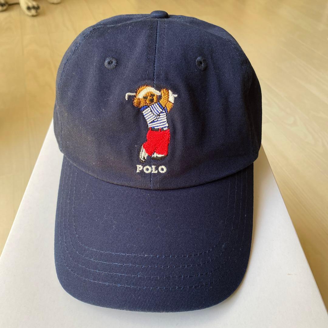 ラルフローレン ポロベア ゴルフ刺繍キャップ - メルカリ