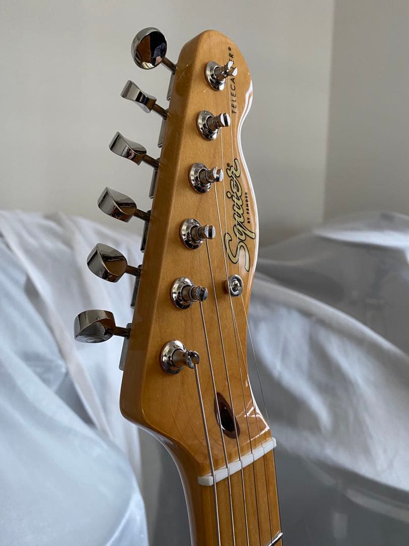 curly 　バタースコッチブロンド　テレキャスター