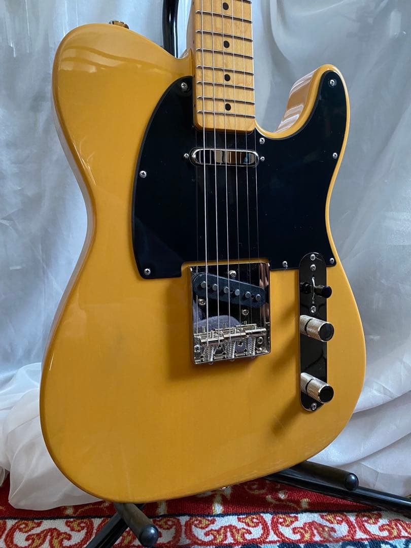 curly 　バタースコッチブロンド　テレキャスター