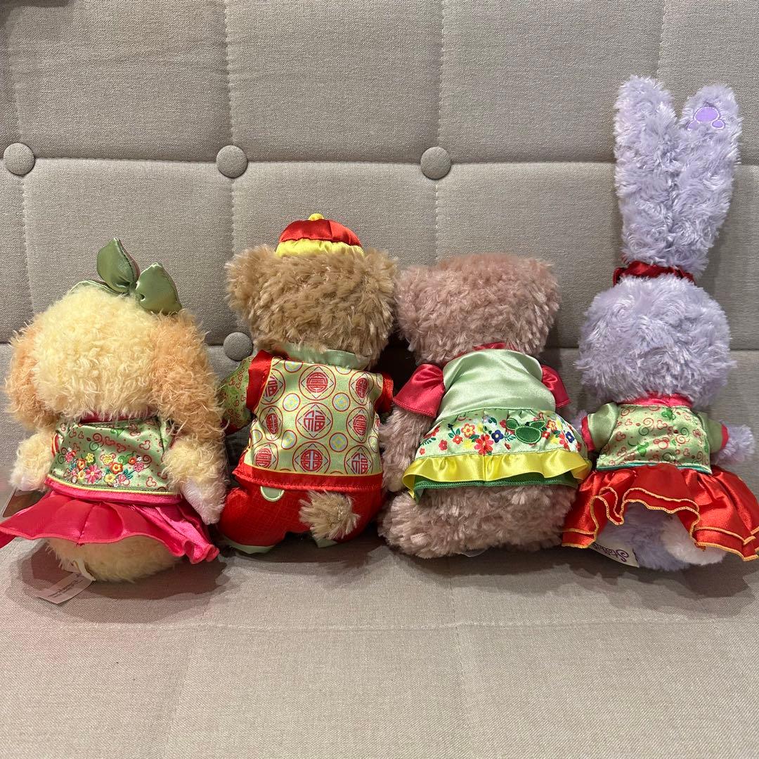 値下げ香港ディズニー ダッフィー シェリーメイ クッキーアン ステラルー 旧正月