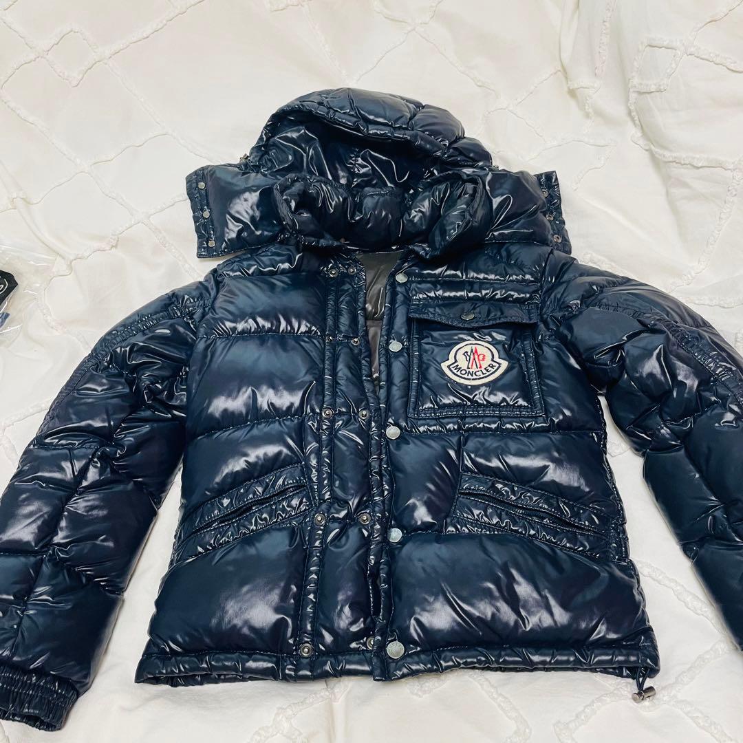 MONCLER K2 00サイズ ダウンジャケット 紺色 - メルカリ