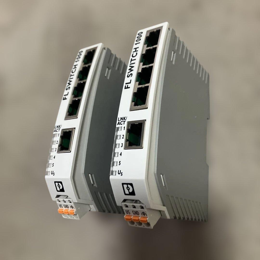 薄型イーサネットスイッチ　FL SWICH 1005N 2点 FL SWITCH 1005N | 薄型イーサネットスイッチ FL SWITCH 1000シリーズ