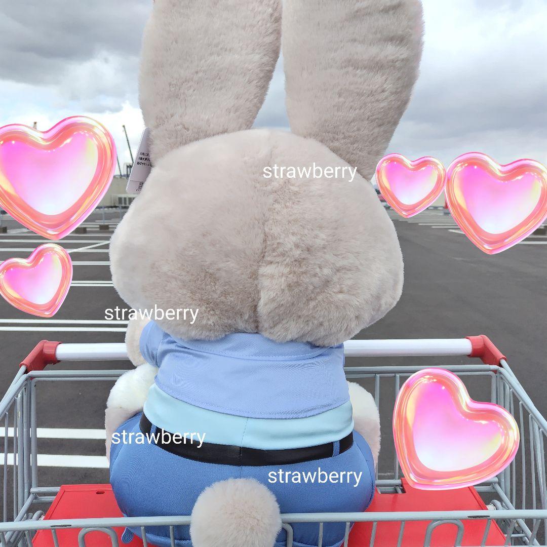 ズートピア゙2 ジュディ 大きな ぬいぐるみ ブランケット付き