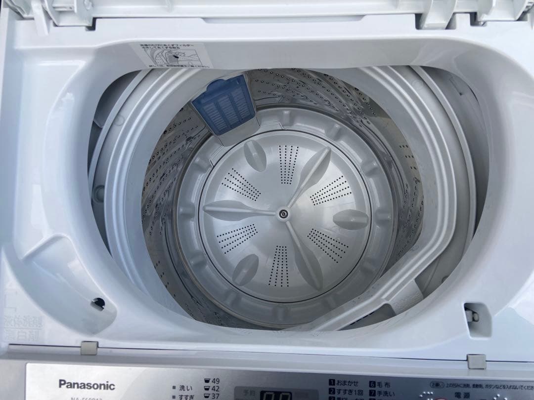 るんPanasonic 2019年製 全自動洗濯機 6.0kg