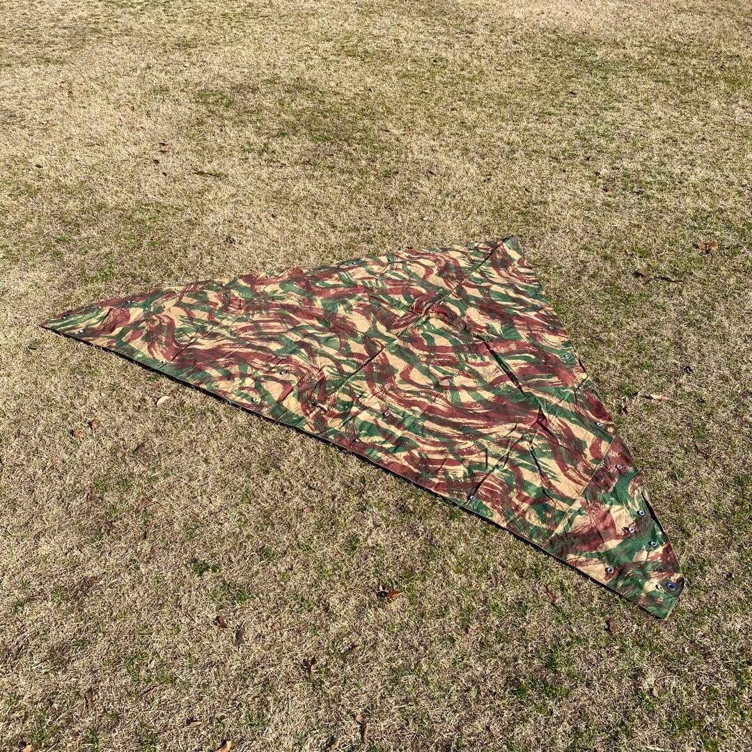 レア】フランス 軍幕 M51 リザードカモ 1枚 タープ テント - メルカリ