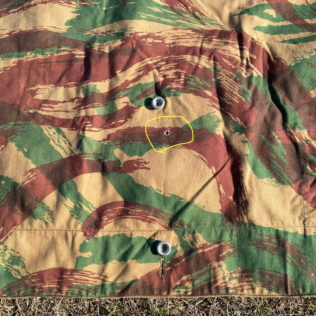 レア】フランス 軍幕 M51 リザードカモ 1枚 タープ テント - メルカリ