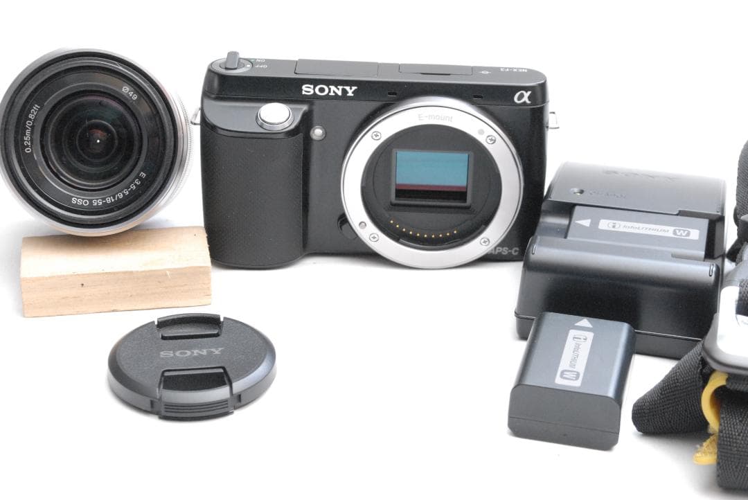 SONY α NEX-F3/SONY 18-55mm (良品） Amazon | SONY ミラーレス一眼 NEX-F3 ズームレンズキット キット