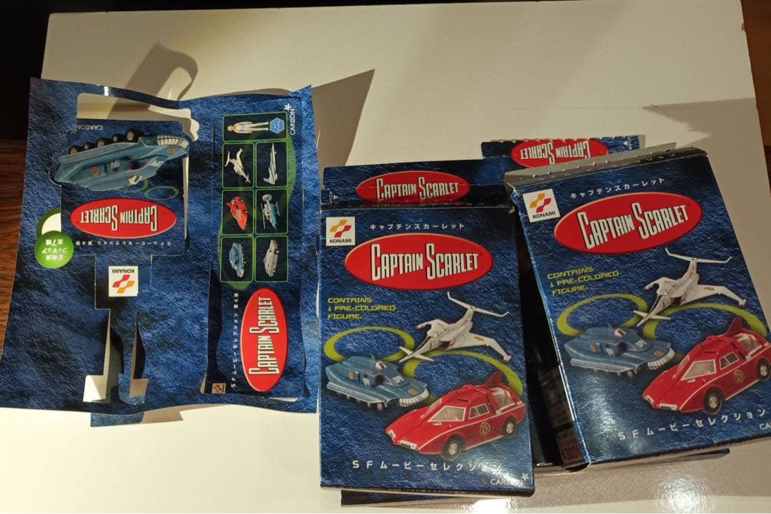 KONAMI キャプテン　スカーレット×7