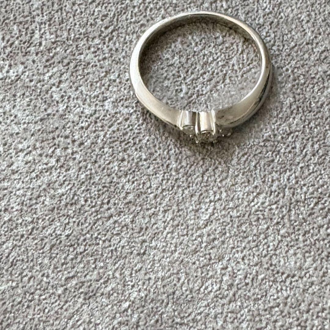 ダイヤモンド　リング　指輪　ジュエリー　9号　pt950 0.1ct