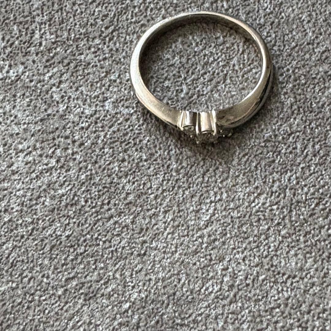ダイヤモンド　リング　指輪　ジュエリー　9号　pt950 0.1ct