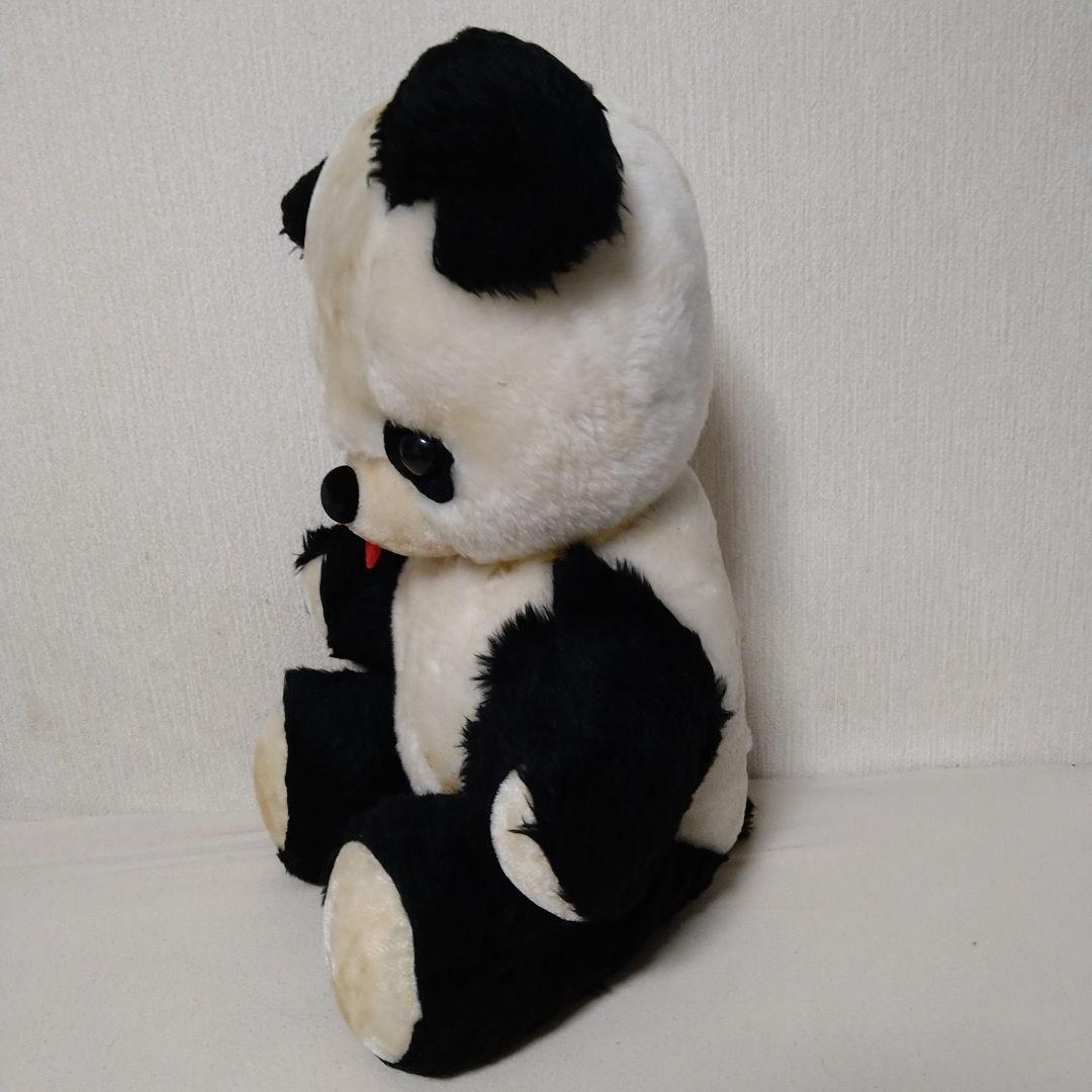 ■昭和レトロ 大きなパンダのぬいぐるみ　ビンテージ