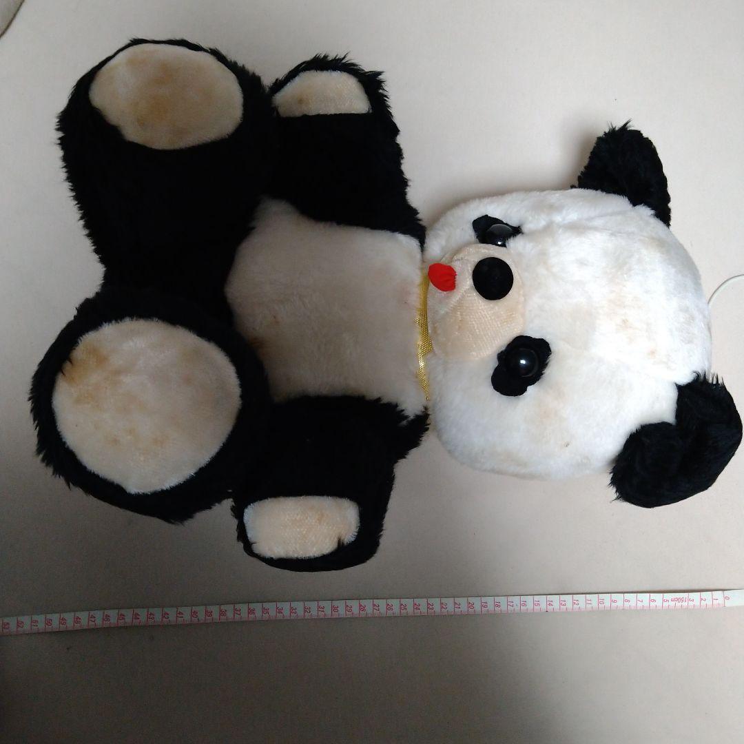 ■昭和レトロ 大きなパンダのぬいぐるみ　ビンテージ