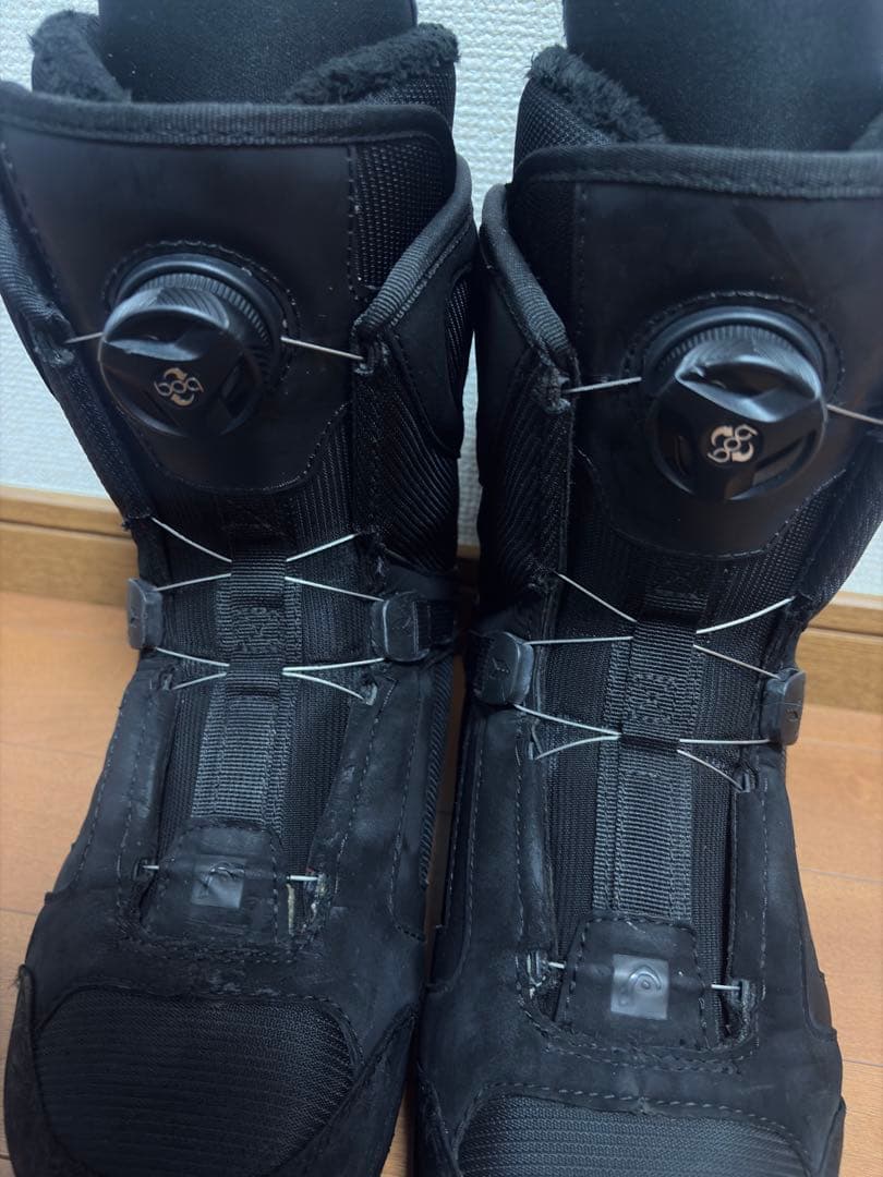 HEAD スノーボードブーツ BOAシステム ブラック 24.5cm EU38