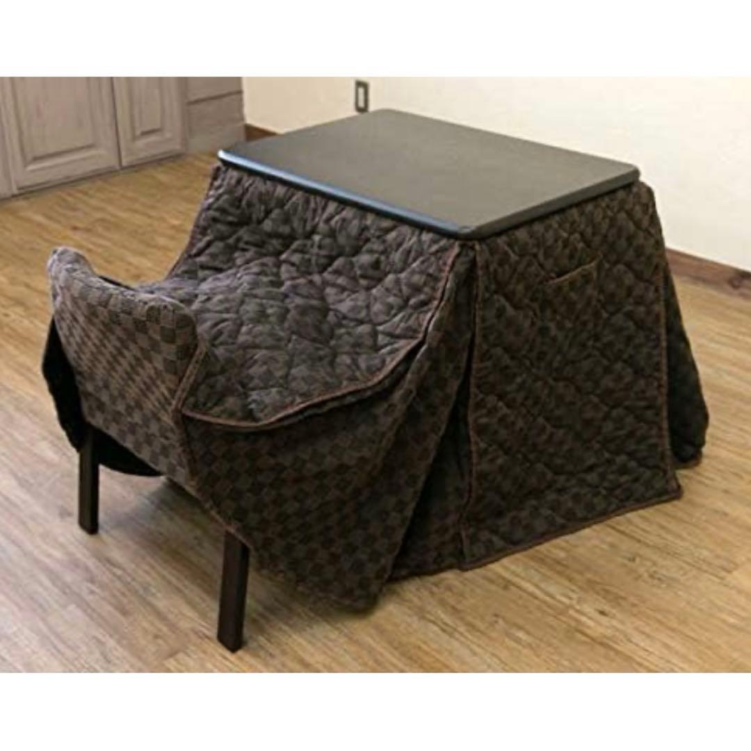 未使用 長方形パーソナルコタツ イス付3点セット ひとり用 ブラウン S3-08 Amazon.co.jp : 長方形パーソナルコタツ 布団・イス付3点セット ひとり