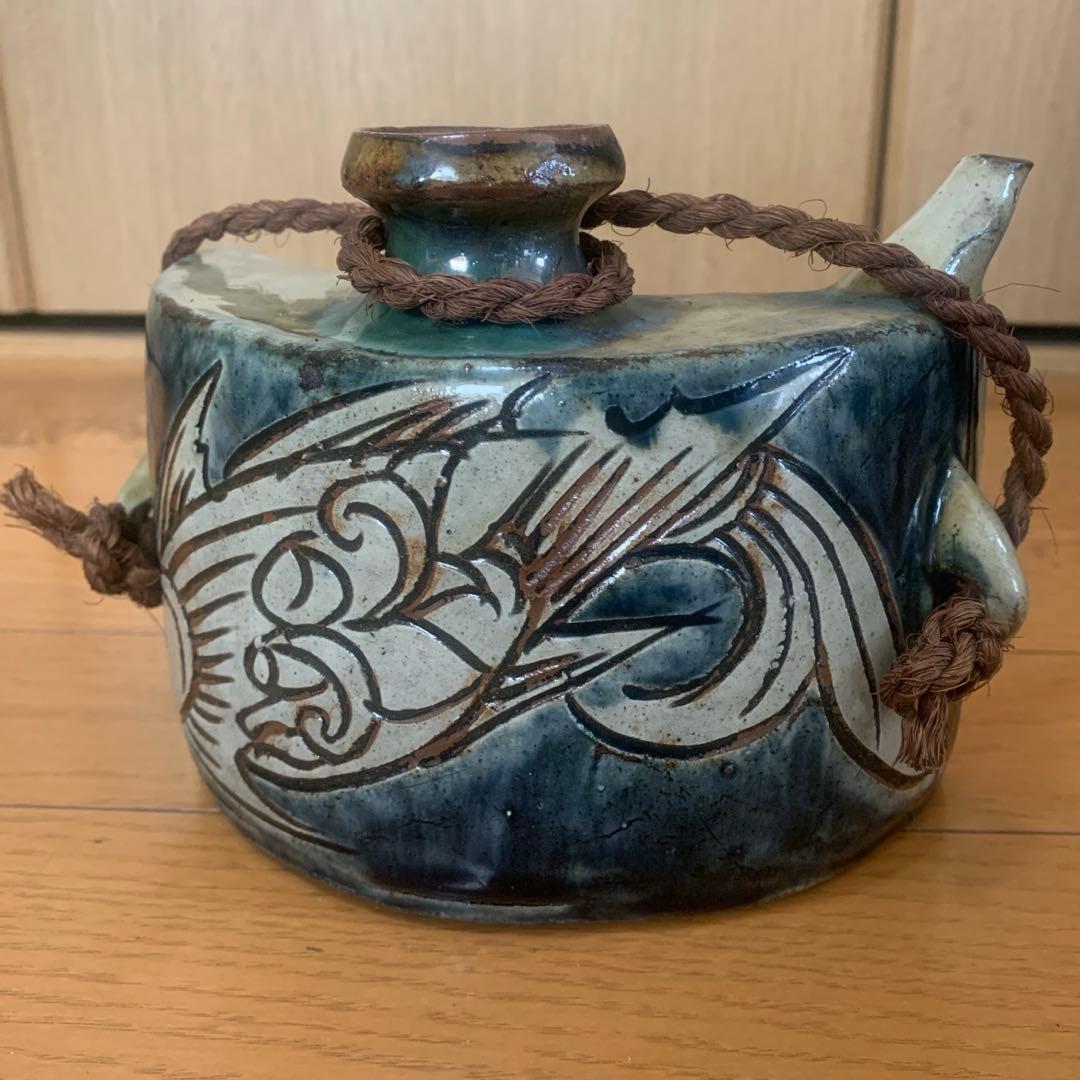 t*a様 錦城次郎 人間国宝 壺屋焼 抱瓶 2026年最新】金城次郎 抱瓶の人気アイテム - メルカリ