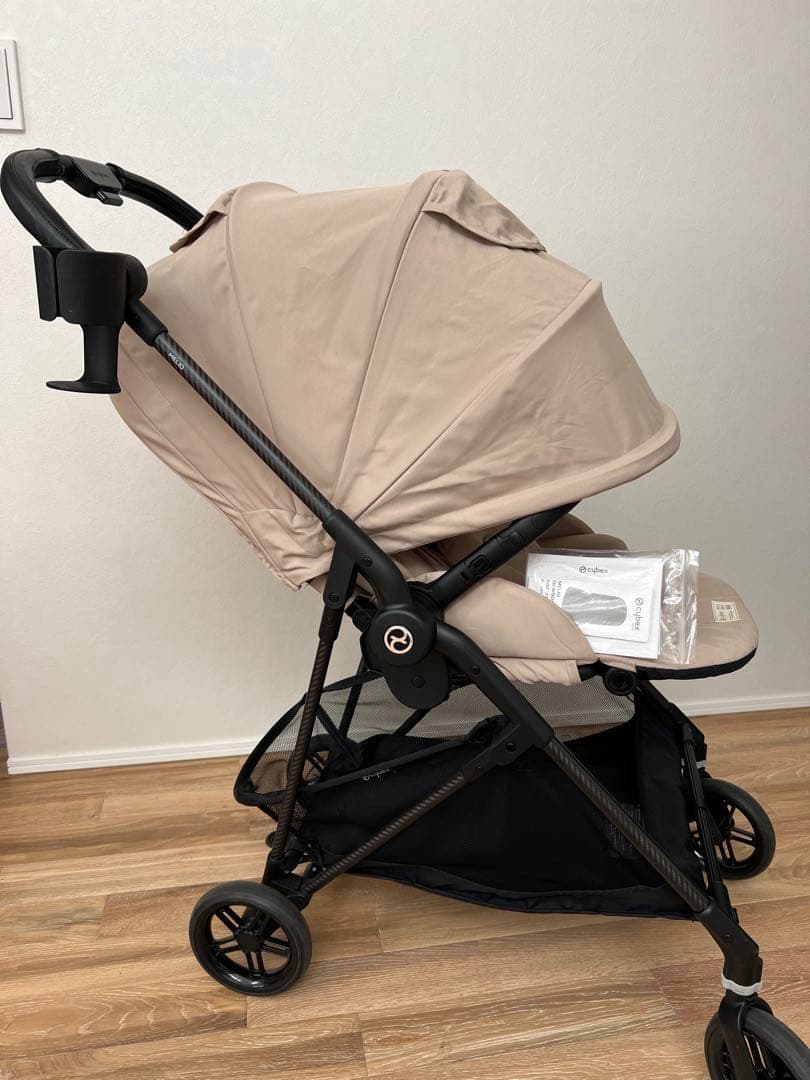 【美品】cybex サイベックス メリオカーボン ベージュ メリオカーボン アーモンドベージュ 2024年モデルカラー ( 1台