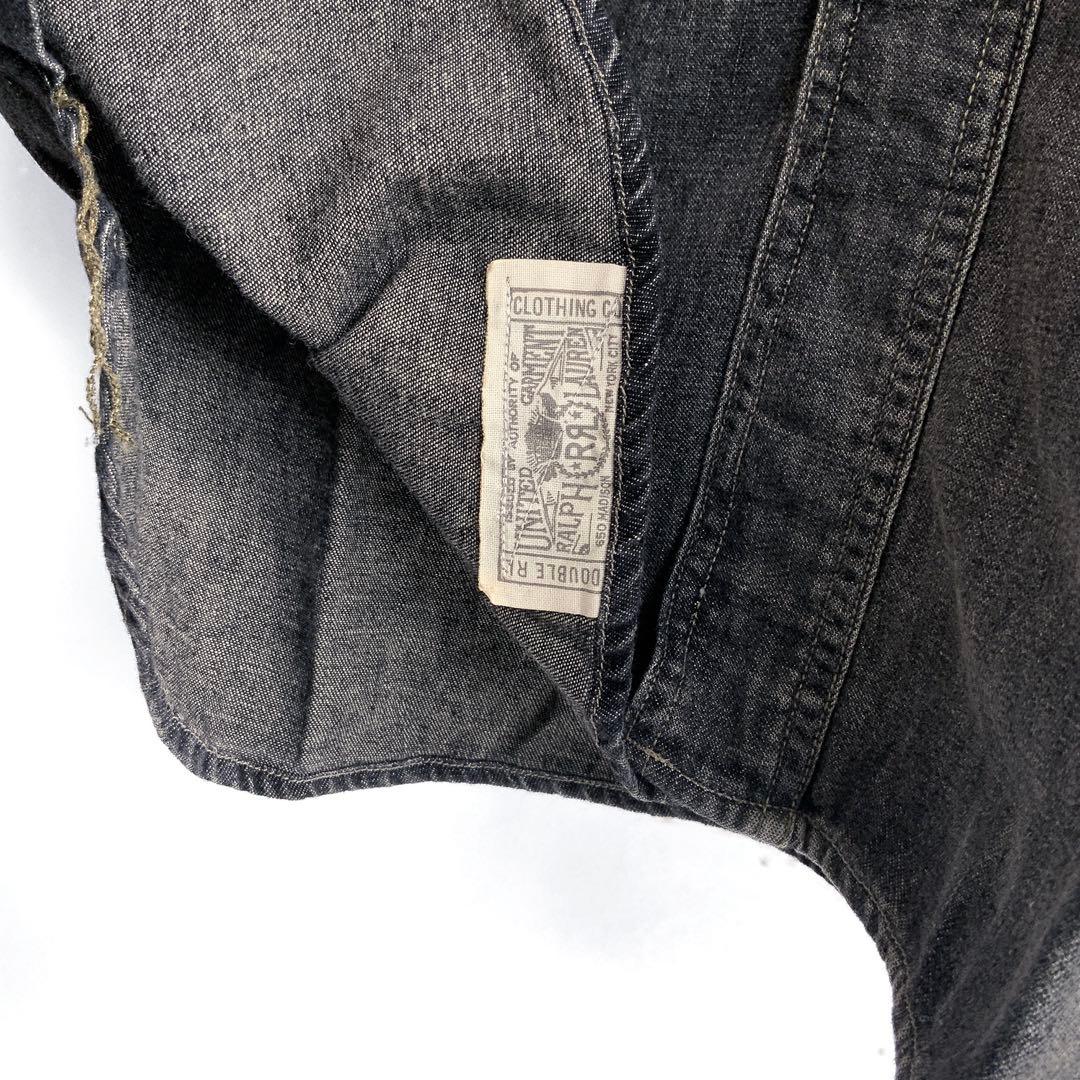 S 新品 RRL デニムシャツ キムタク グランメゾン東京 パリ 木村拓哉