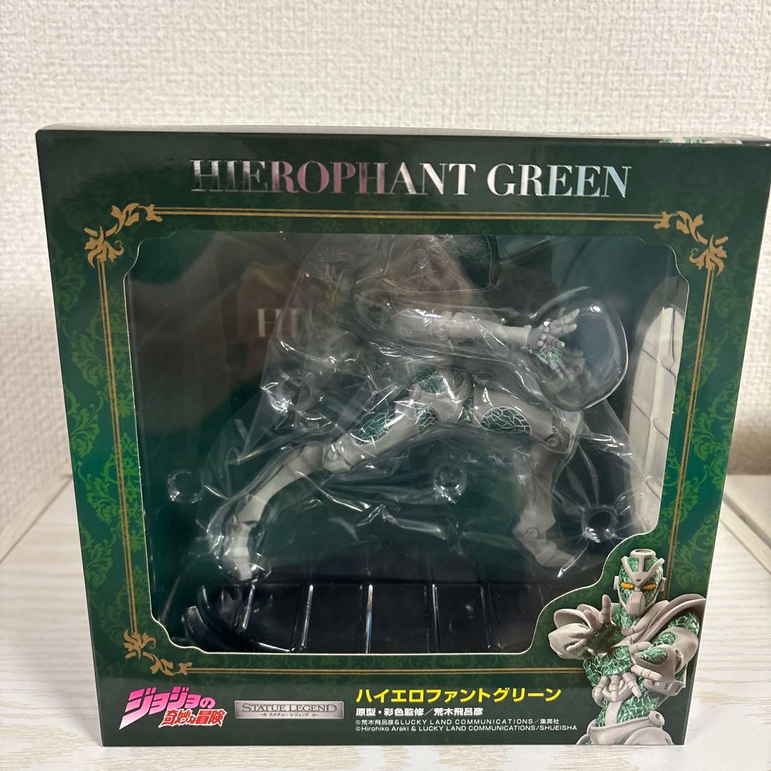ジョジョの奇妙な冒険スタチューレジェンド　花京院典明&ハイエロファントグリーン