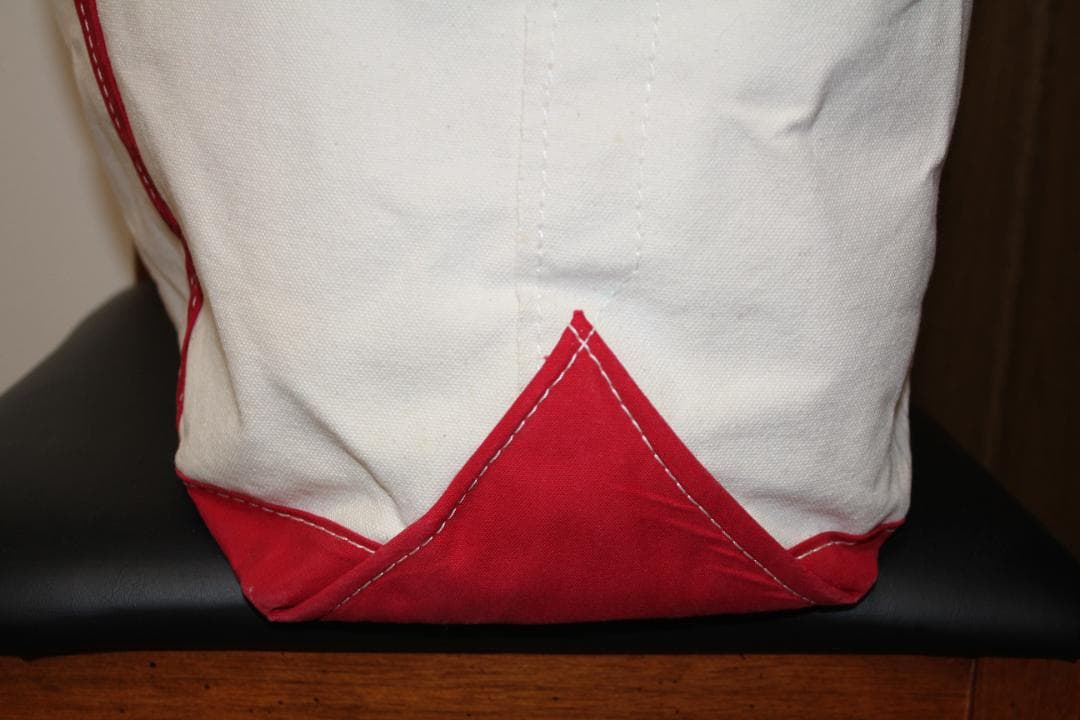 L.L.Bean トートバッグ 90s USA製 XL 赤刺繍入り