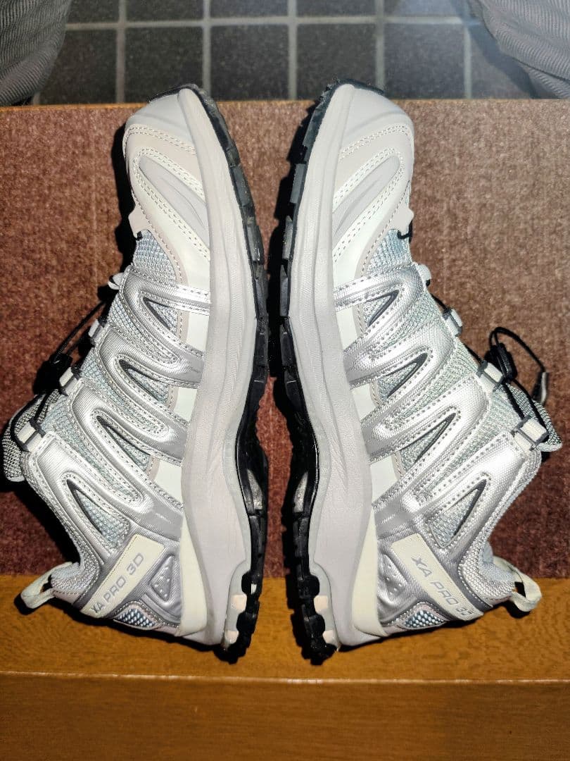 【美品】サロモン XA PRO 3D 27cm グレー/シルバー 楽天市場】サロモン SALOMON XA PRO 3D スポーツスタイルシューズ