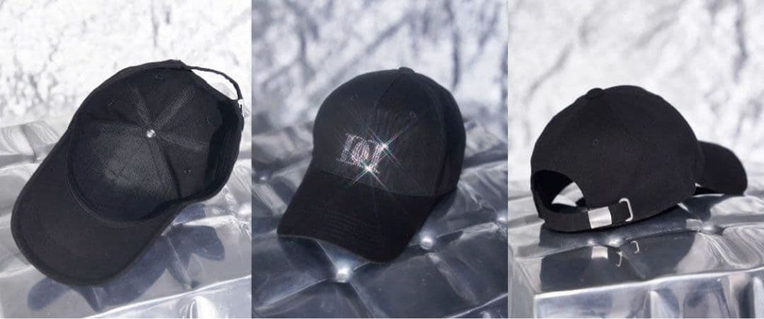 ダーリッチ darich クリスタルロゴキャップ 帽子 BLK - メルカリ