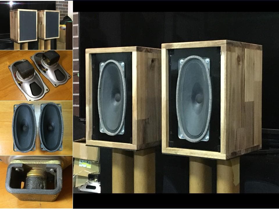 西独 Nordmende レア ビンテージフルレンジP1123 システム ペア 西独Siemens/Klangfilm純正20㎝口径フルレンジRuf. lsp 22aシステム