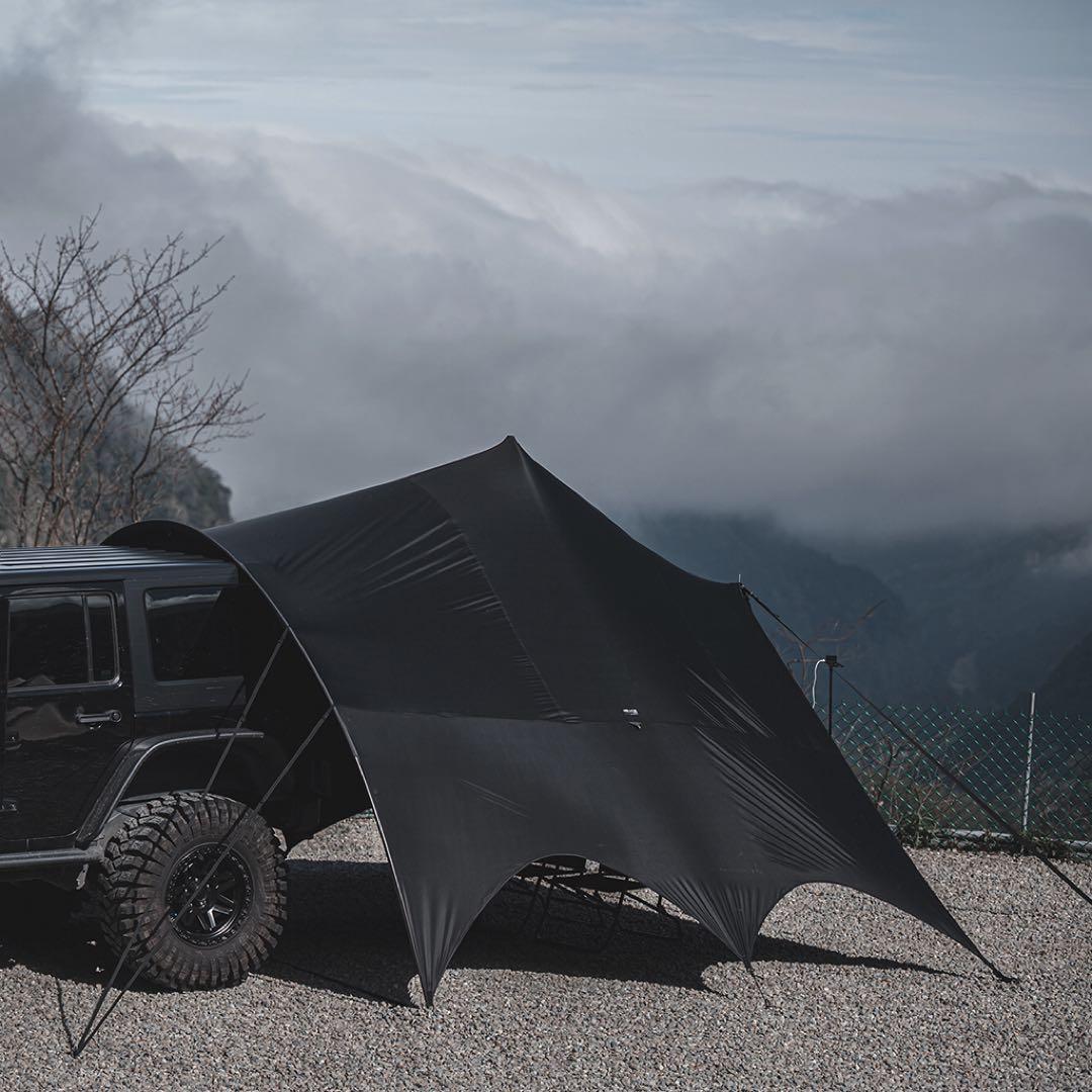 新品未使用 HELLOS へロス Butterfly-TN(TAN) タープ