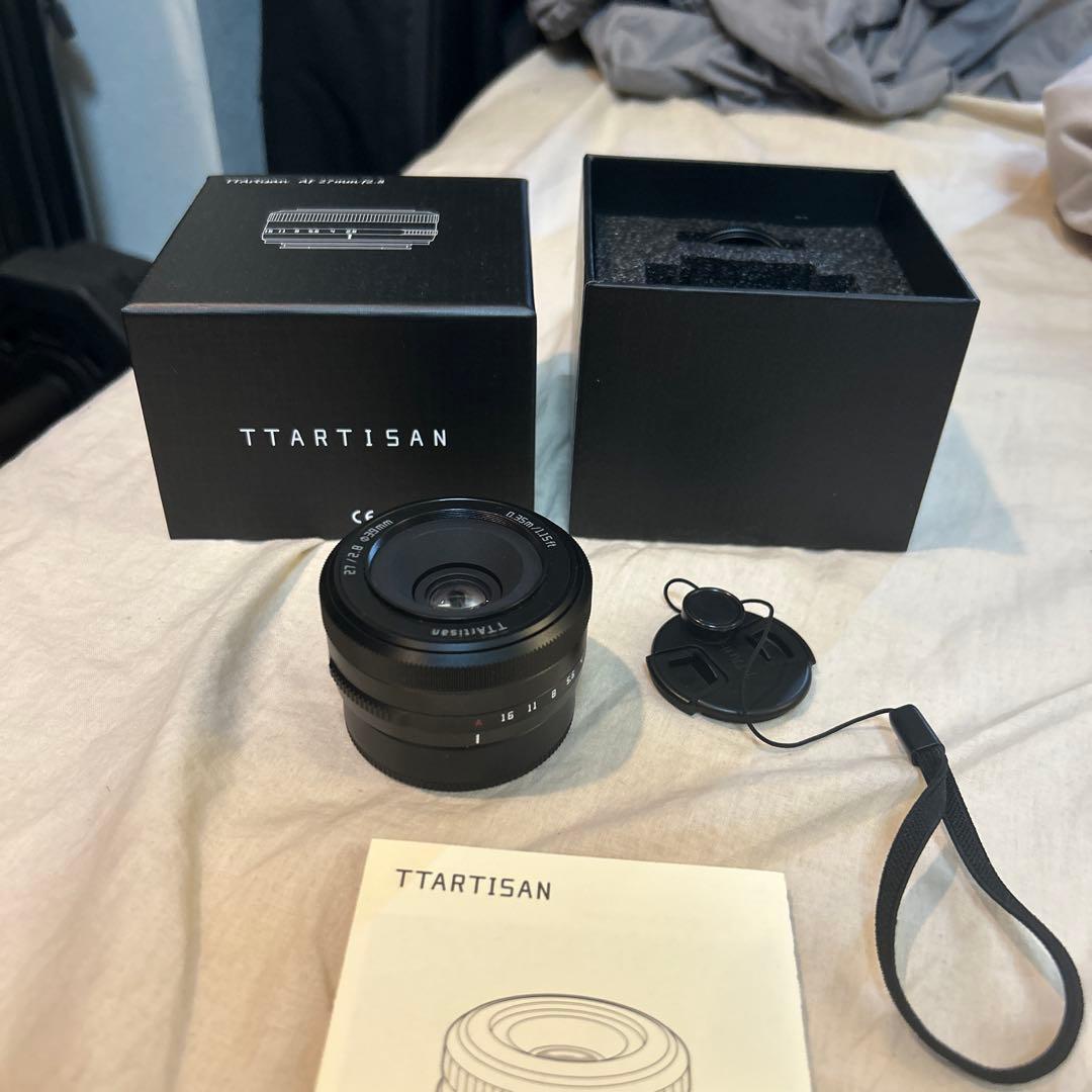 TTArtisan AF 27mm F2.8 Xマウント Amazon.com : TTartisan 27mm F2.8 Autofocus Lens, Compatible with