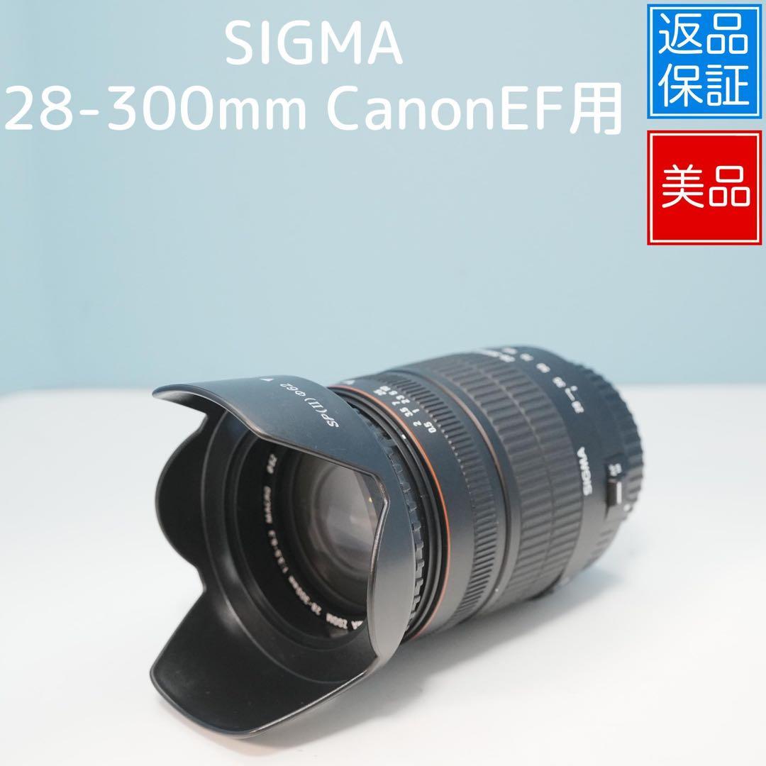 SIGMA 28-300mm CanonEF用 望遠レンズ 極美品 a5227 Amazon.co.jp: Sigma 28-300mm F3.5-6.3 非球面ハイパーズーム IF
