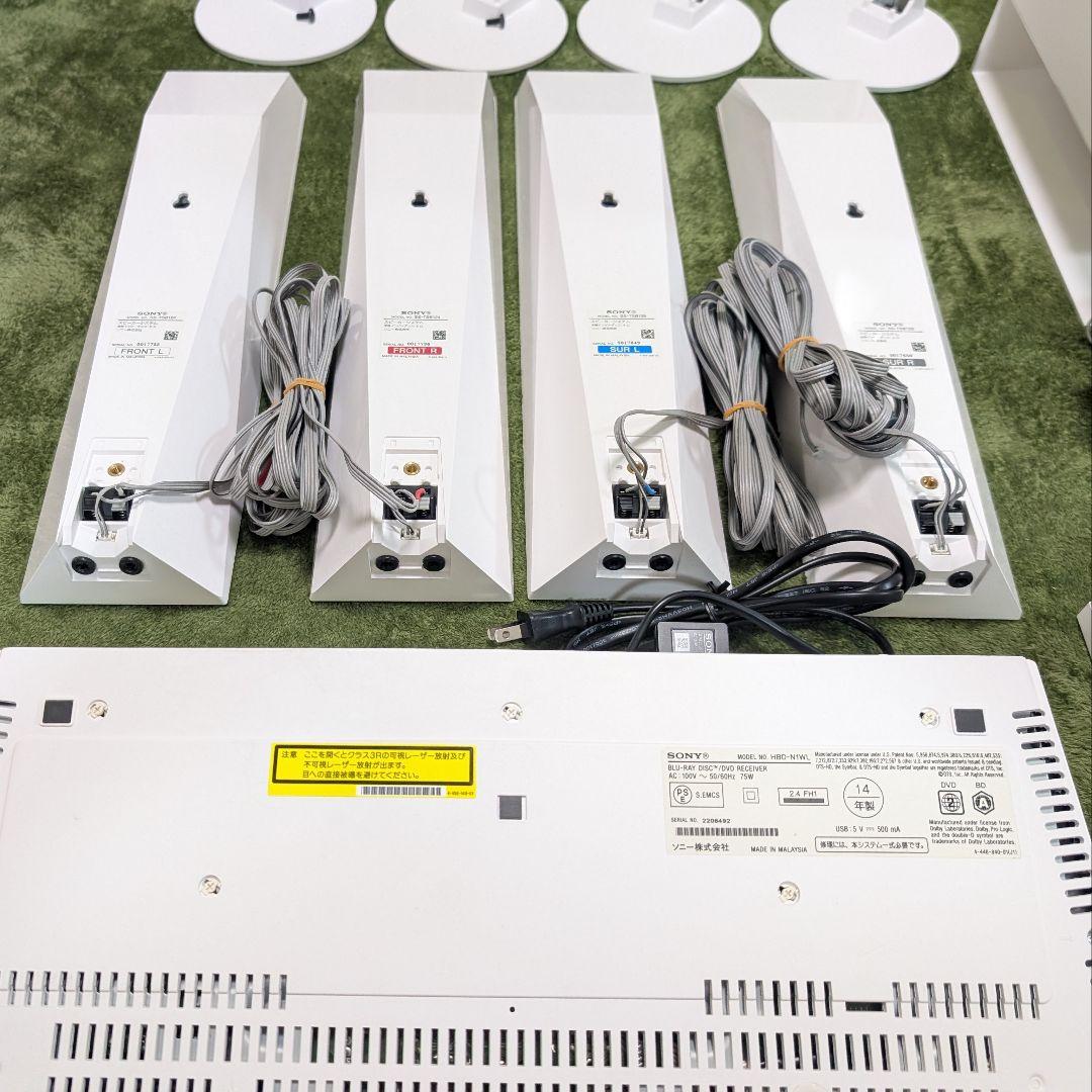 SONY BDV-N1WL 5.1ch ホームシアターシステム ホワイト ソニー