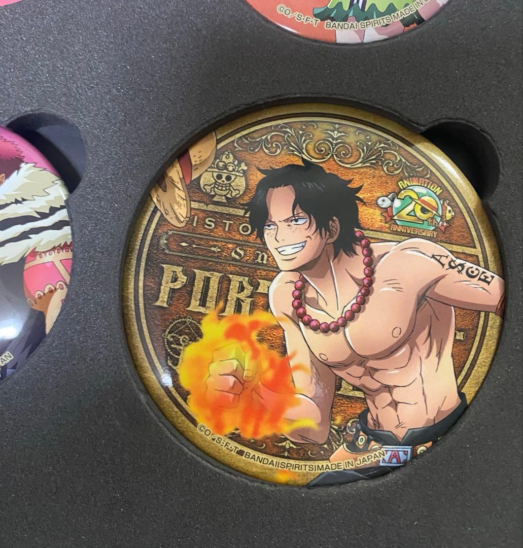 とるパカ！　ワンピース　20周年記念　アニバーサリー　缶バッジコンプリートセット