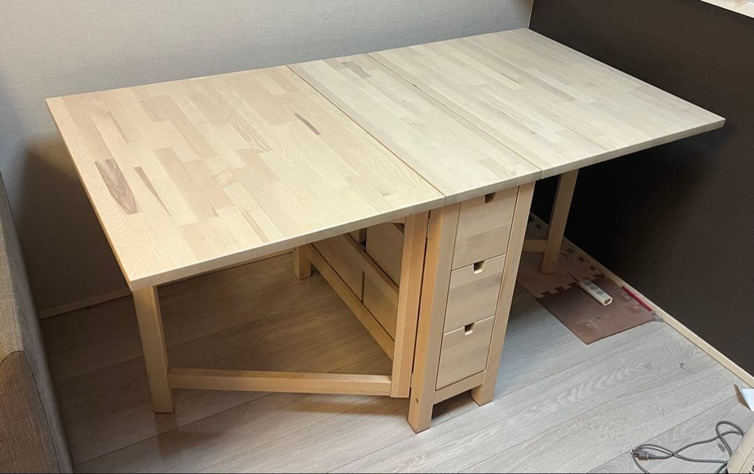 美品　イケア(IKEA) ノールデン(NORDEN) ダイニングテーブル 楽天市場】【 IKEA - イケア -】NORDEN -ノールデン- ゲートレッグ