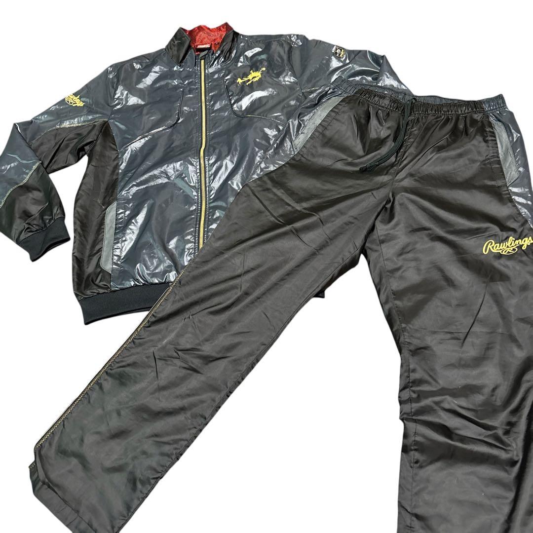 Rawlings ナイロン製ジャケットとパンツセットメンズO 楽天市場】野球 上下セット ジャケット メンズ レディース 男女兼用