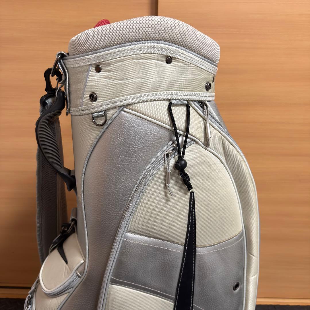 NIKE GOLF ナイキ ゴルフ キャディバッグ 6分割 ホワイト フード