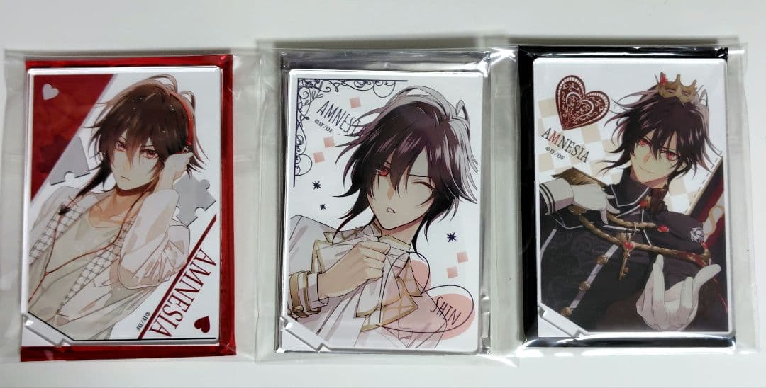 AMNESIA アムネシア バレンタイン アクスタ 3種セット シン - メルカリ
