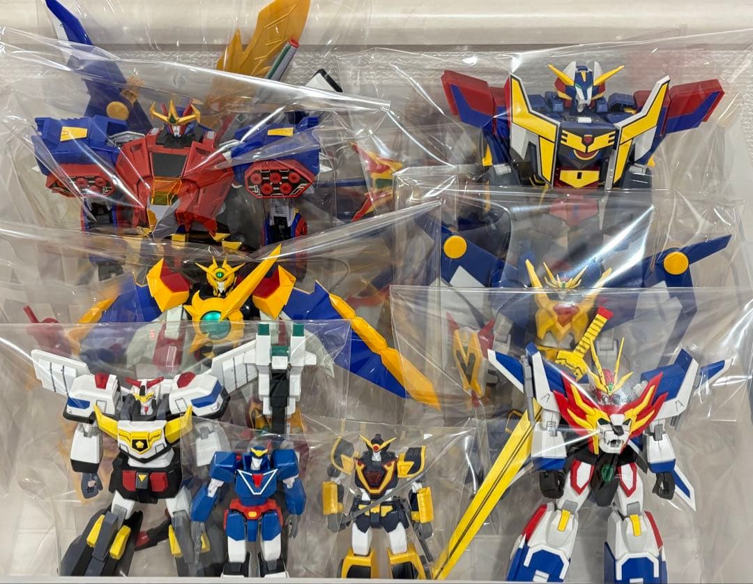 ③ジャンクプラモデル 勇者ロボットシリーズ系・ジェイデッカー エクスカイザー 他 キングエクスカイザーがSMP ALTERNATIVE DESTINYでプラモデル化