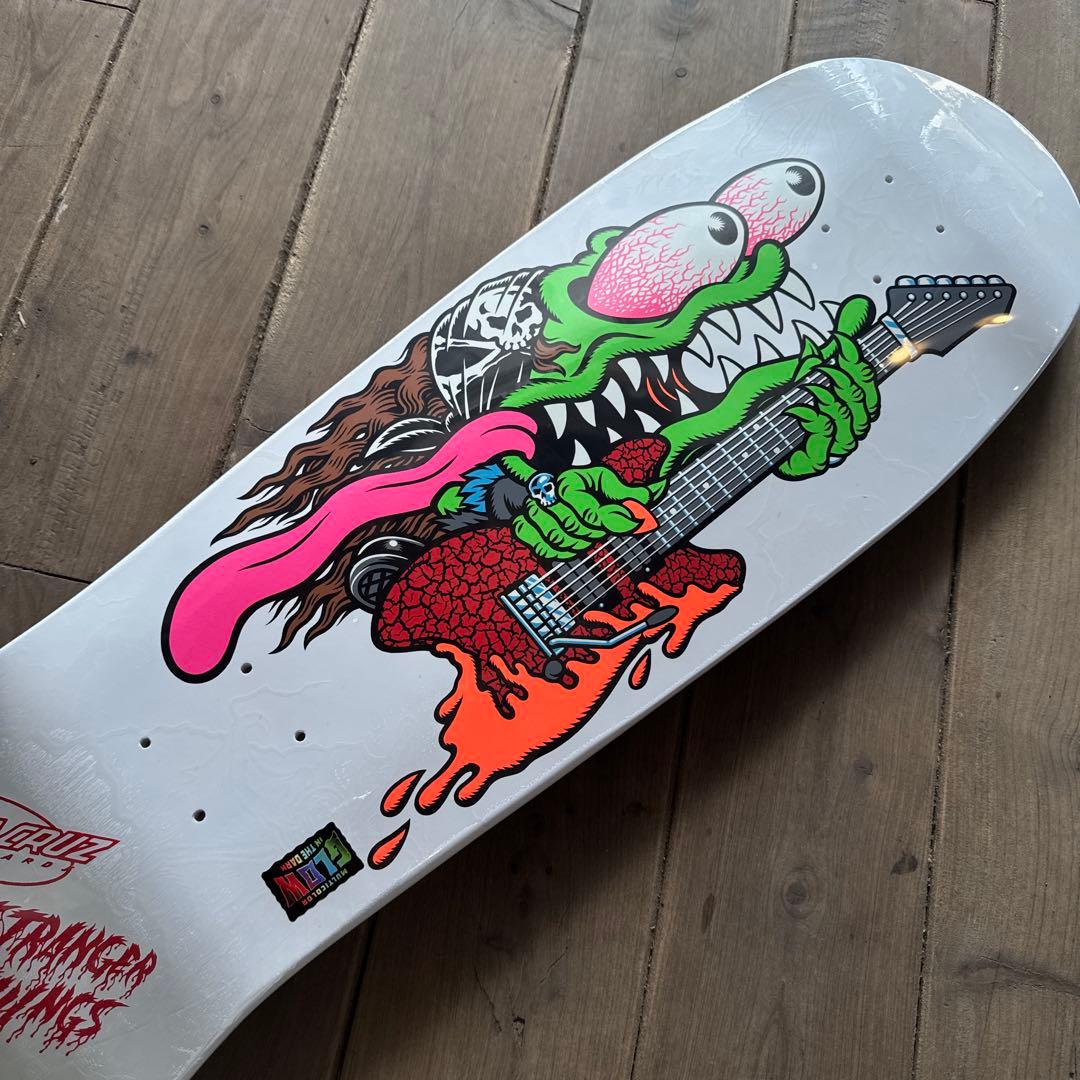 サンタクルーズストレンジャーシングスM. SLASHER スケボーデッキ