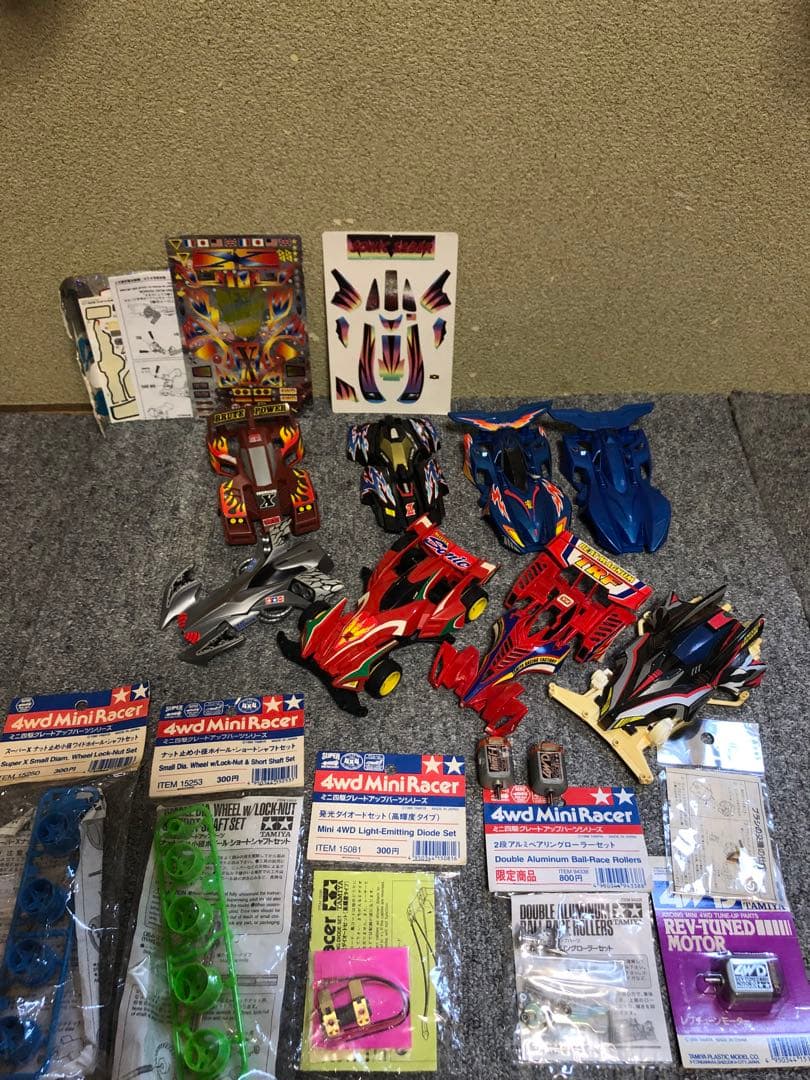 ミニ四駆　パーツ　ボディ　まとめ売り　絶版品　レアパーツ有り