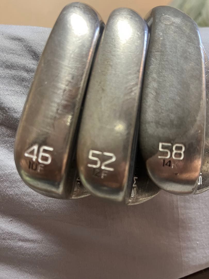 ボーケイ ウェッジ SM9 46° 52° 58° 3本セット　説明必読 SM9」はモデル選びから楽しめる！ ボーケイは今度もいいウェッジを出