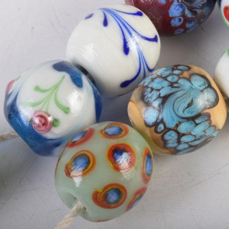 古代ガラス トンボ玉 31点 N 8786