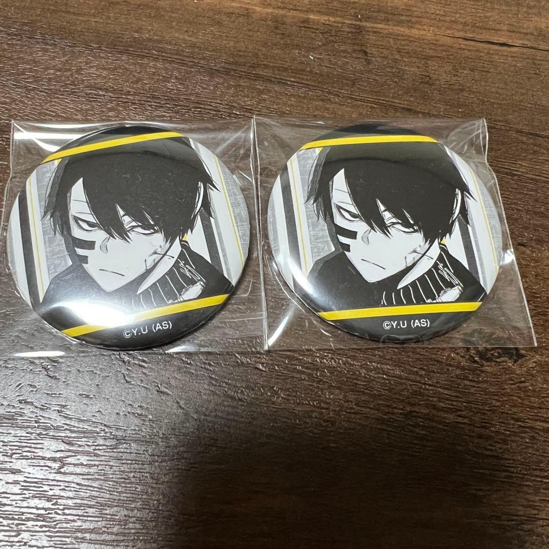 桃源暗鬼 メディコス 缶バッジコレクション vol.3 無陀野無人 2点