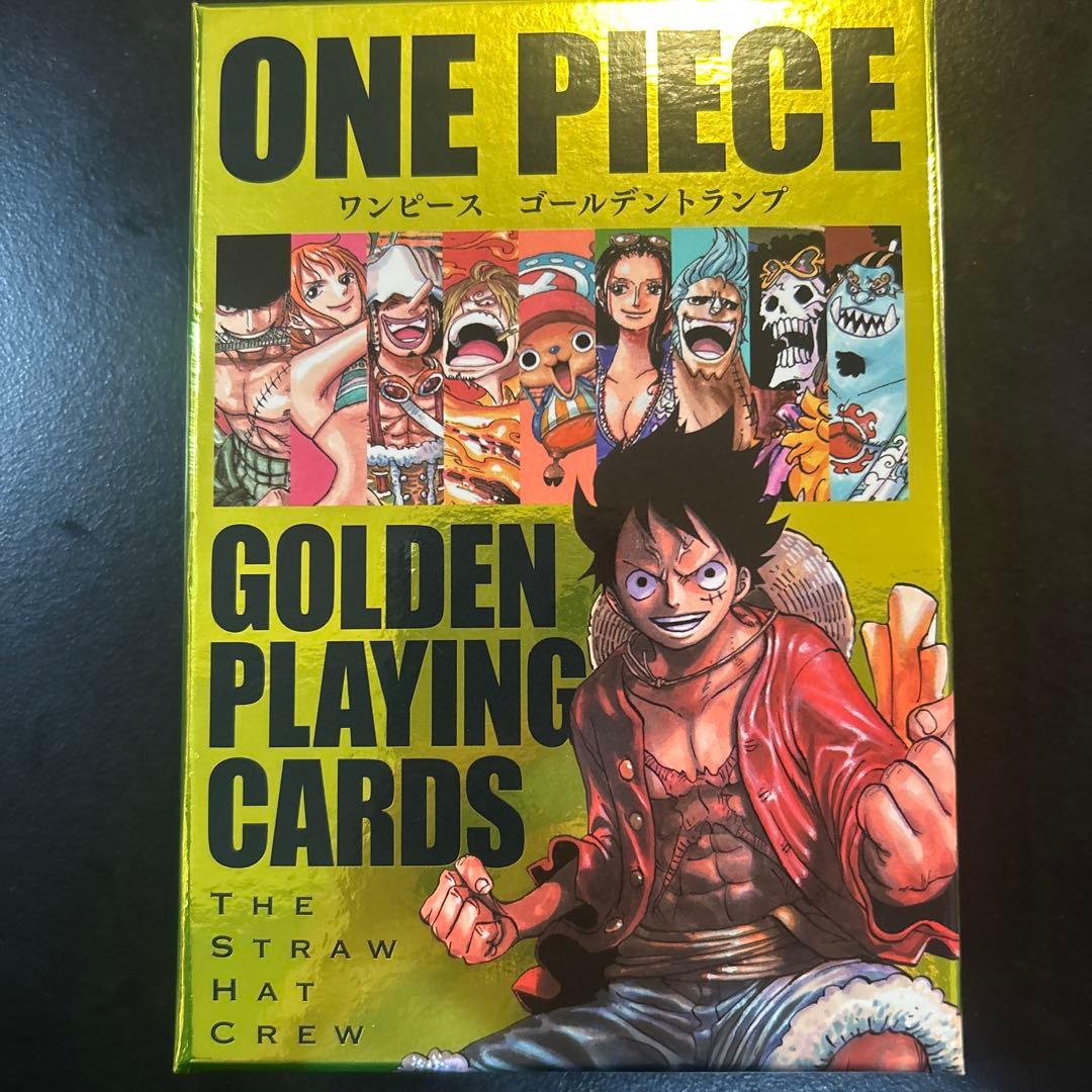 ワンピース one piece ゴールデントランプ 未使用 ONE PIECE (ワンピース) ワンピース ゴールデントランプ 特製箱入り