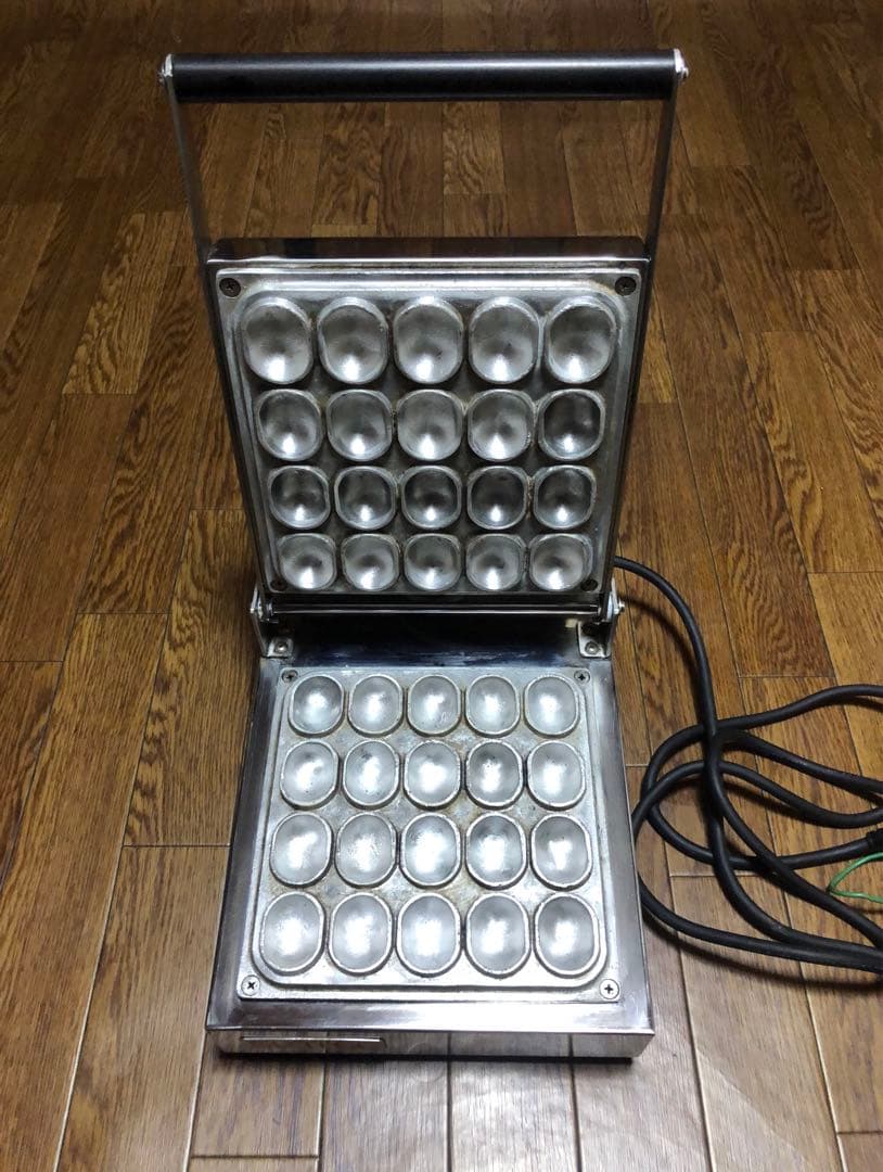 ベビーカステラ機　ガスフライヤー　のぼり　　サンテックワッフル　たい焼き機業務用 ベビーカステラ | サンテックコーポレーション